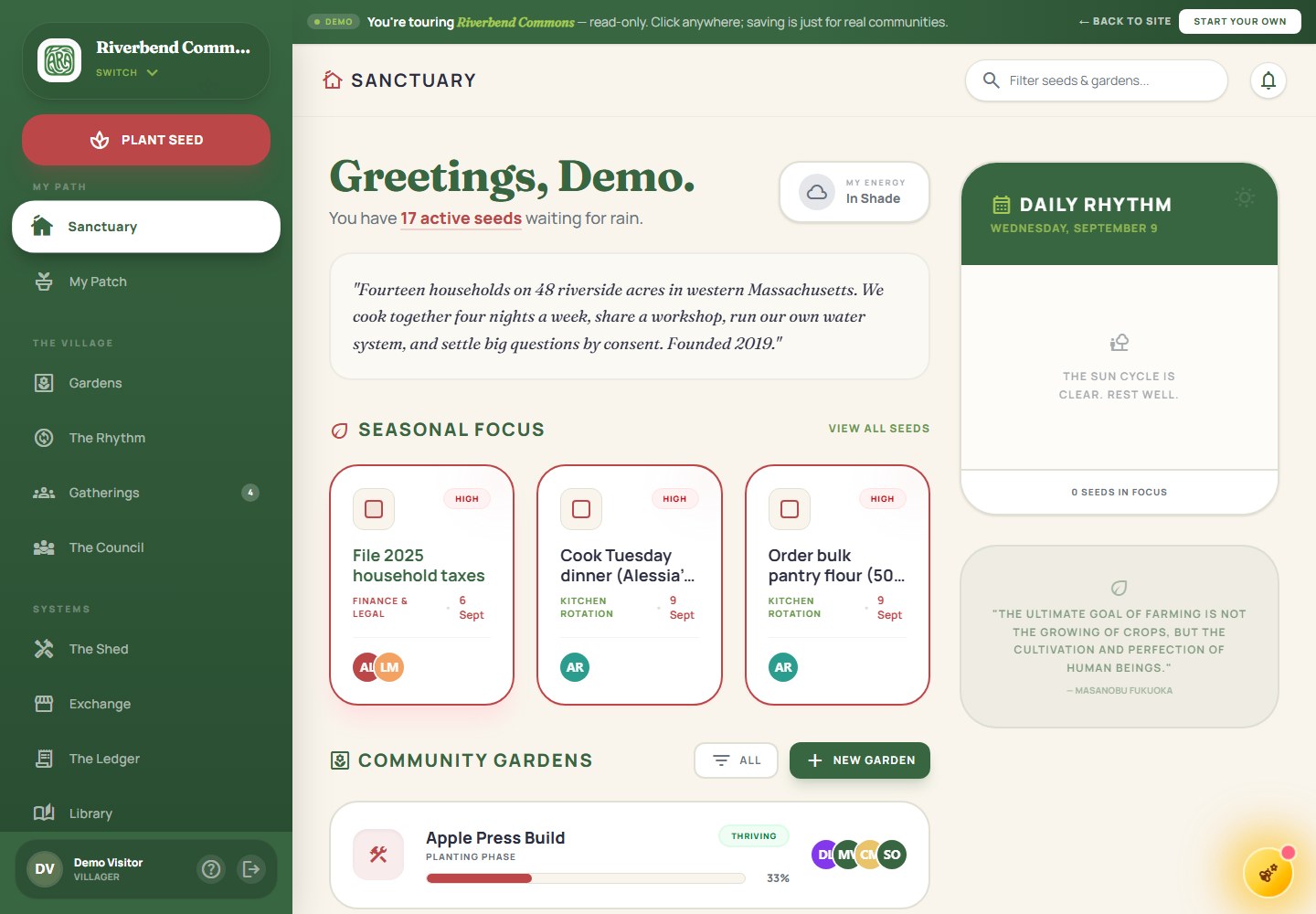 ARA — interface preview